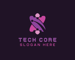 Leaf Tech Biotechnology logo design