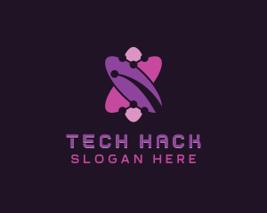 Leaf Tech Biotechnology logo design