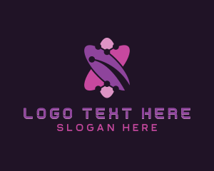 Science - Leaf Tech Biotechnology logo design