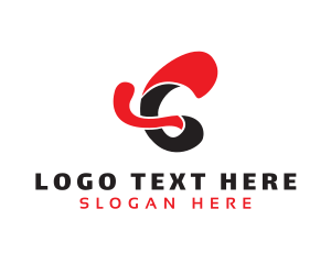 Alphabet - Fashion Letter C Stroke logo design