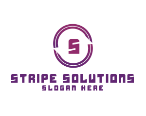 Futuristic Oval Business logo design