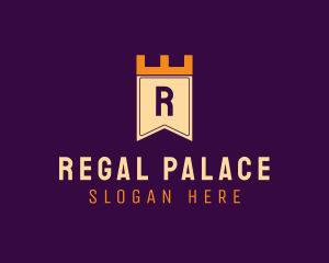 Regal - Royal Regal Banner Monarch logo design