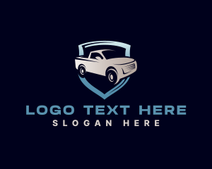 Driver - Automotive Pickup Truck Garage logo design