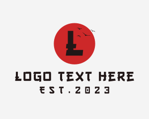Traditional - Japan Vacation Tour logo design
