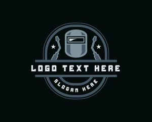 Maintenance - Welding Mask Repair Fabrication logo design