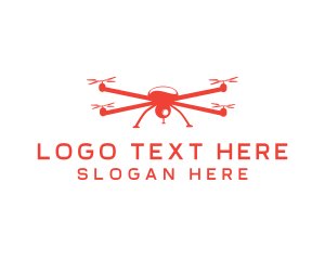 Digicam - Drone Camera Technology logo design