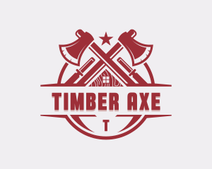 Carpentry Builder Tools logo design