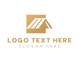 House Roofing Renovation Logo