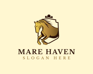 Mare - Luxury Equine Horse logo design