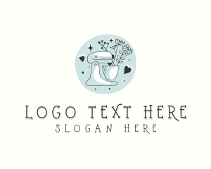 Kitchen Machine - Baking Mixer Patisserie logo design