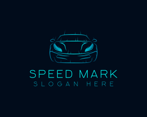 Automotive Race Car logo design