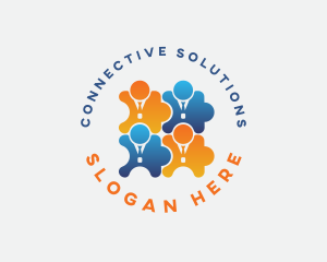 Associate - Puzzle People Employee logo design