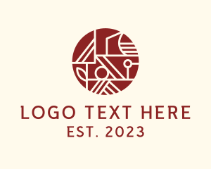 Indigenous - Geometric Mayan Art logo design