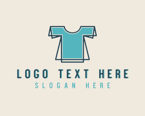 Laundromat - Clothing Apparel Shirt Brand logo design