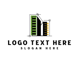 Land Developer - Engineering Building Company logo design