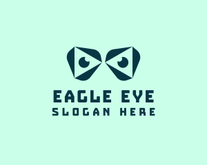 Virtual Reality Eyes logo design