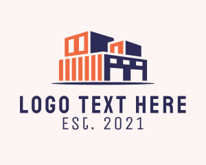 Depot - Storage Warehouse Building logo design