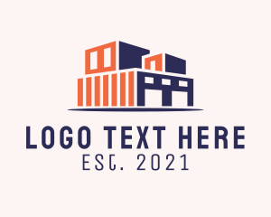 Warehouse - Storage Warehouse Building logo design