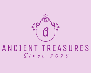 Victorian Elegant Ornament Boutique logo design