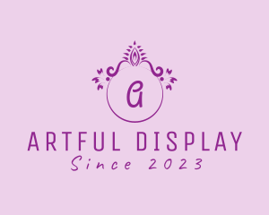 Victorian Elegant Ornament Boutique logo design