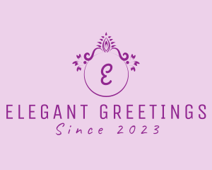 Victorian Elegant Ornament Boutique logo design