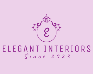 Victorian Elegant Ornament Boutique logo design