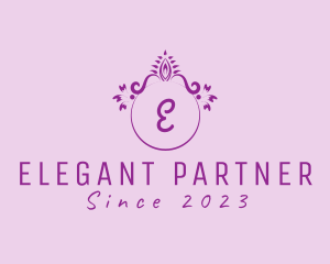 Victorian Elegant Ornament Boutique logo design