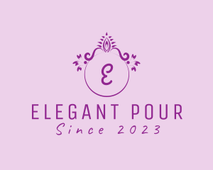 Victorian Elegant Ornament Boutique logo design