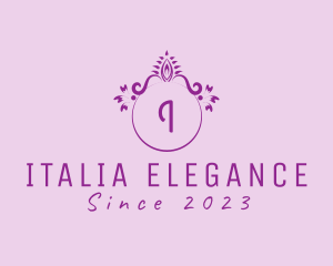 Victorian Elegant Ornament Boutique logo design