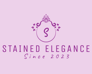 Victorian Elegant Ornament Boutique logo design