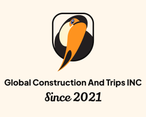 Amazon - Wildlife Toucan Bird logo design