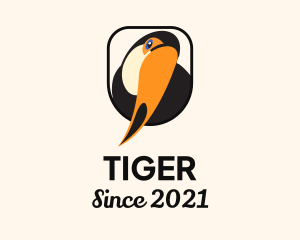 Aviary - Wildlife Toucan Bird logo design