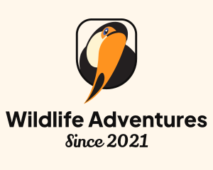 Wildlife Toucan Bird  logo design