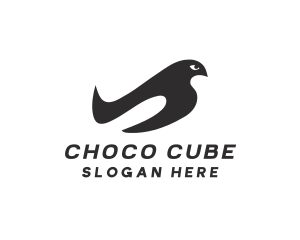 Crow - Pigeon Dove Bird logo design