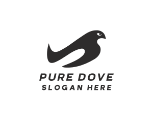 Dove - Pigeon Dove Bird logo design