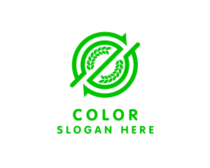 Environmental - Organic Farm Vegan logo design