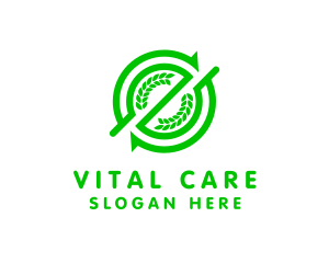 Vegan - Organic Farm Vegan logo design