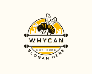 Bee Honey Organic logo design