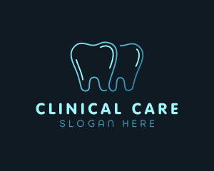 Teeth Dentistry Clinic logo design