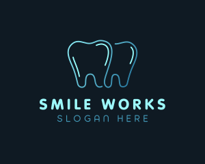 Teeth Dentistry Clinic logo design