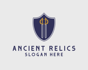 Artifact - Ancient Rapier Sword logo design