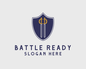 Ancient Rapier Sword logo design