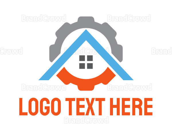 Industrial House Realtor Logo