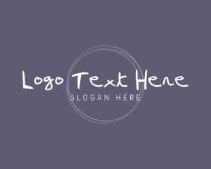 Mural Handwritten Brand Logo