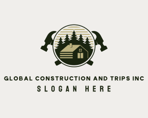 Apartment - Rustic House Maintenance logo design