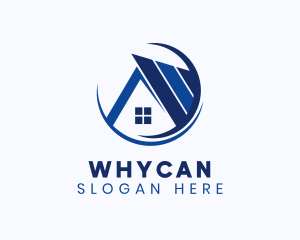 Housing - Blue House Real Estate logo design