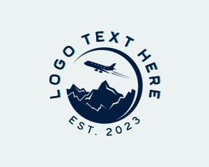 Vacation - Airplane Travel Agency logo design