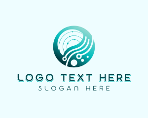 Developer - Cyber Software Developer logo design