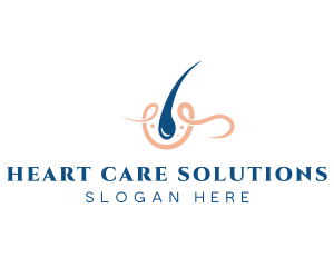 Dermatology Hair Treatment  logo design