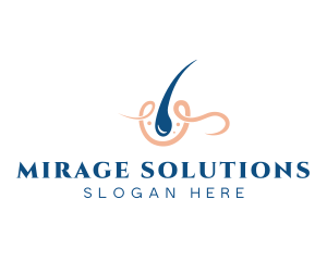 Dermatology Hair Treatment  logo design